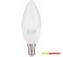 Лампа светодиодная Свеча CN Е14 5Вт 3000К Теплый белый свет 370лм Jilion