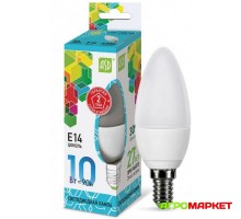 Лампа LED-свеча Standart 10Вт Е14 900 люмен 4000К ASD