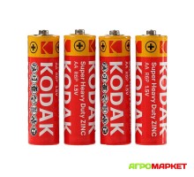 Элемент питания AA R6P 1.5V 4шт Kodak