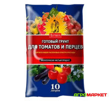Грунт для томатов и перцев 10 л Сам себе Агроном